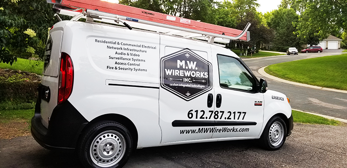 MW Wireworks truck